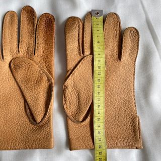 Guantes de piel natural, como nuevos