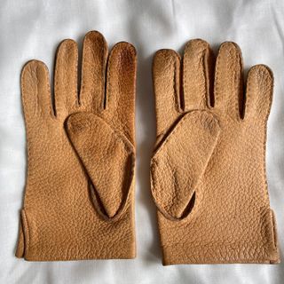 Guantes de piel natural, como nuevos