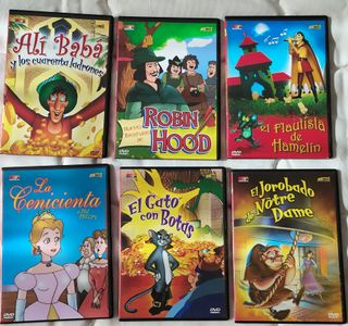 Colección de cuentos en DVD