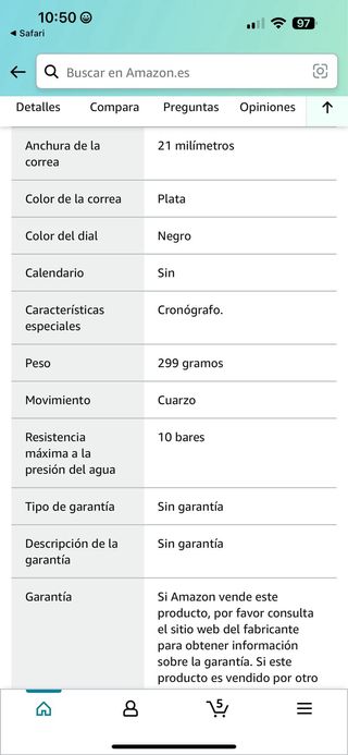 Viceroy Reloj Multiesfera para Hombre
