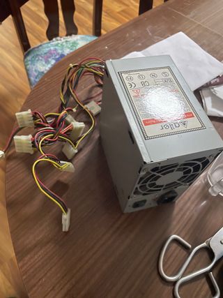 Fuente alimentación ordenador PC