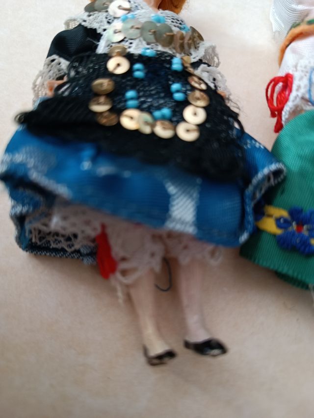 MUÑECA ANTIGUA LOTE DE TRES