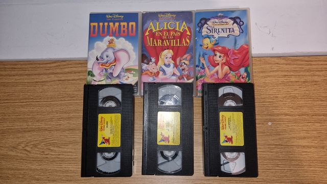 Cintas VHS originales en Castellano