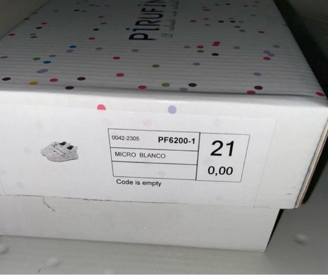 Bambas zapato UNISEX blancas