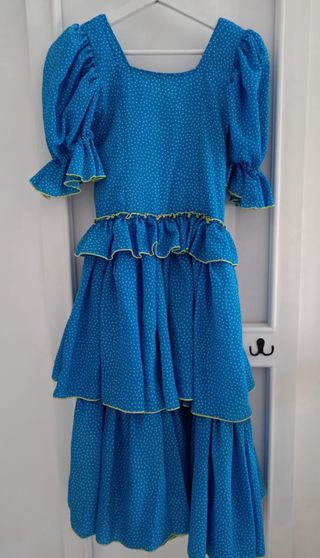 Traje de flamenca niña