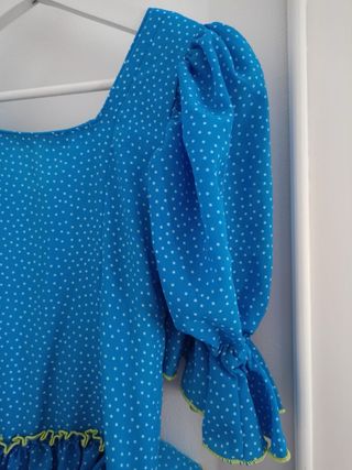 Traje de flamenca niña