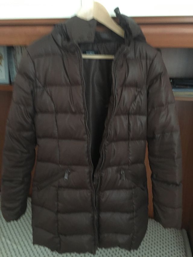 Piumino marrone tg 40