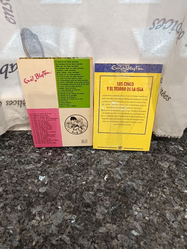 2 Libros de Aventuras Los Cinco