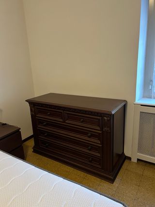 Cassettiera in vero legno massello 