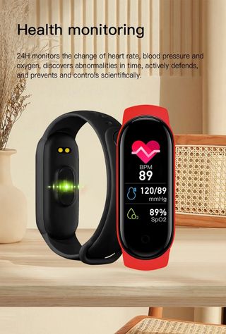 SMARTWATCH M8 Fitness Sport Contapassi Cardio ROSA