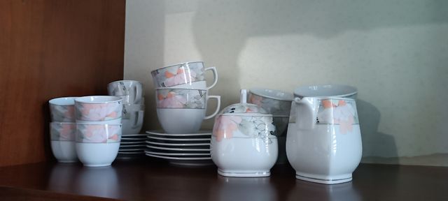 Servizio da caffè e tè in porcellana