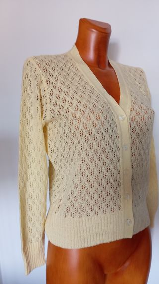 Chaqueta vintage calada. Nueva