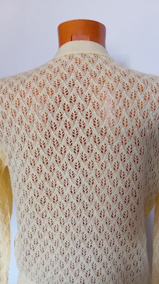 Chaqueta vintage calada. Nueva