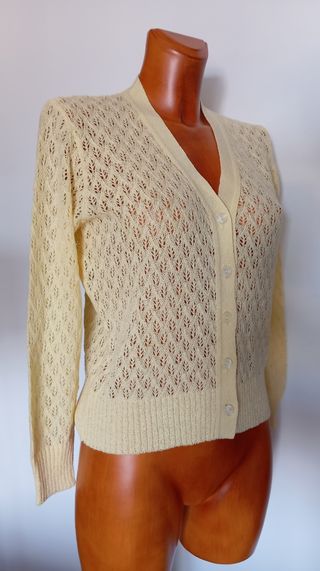 Chaqueta vintage calada. Nueva