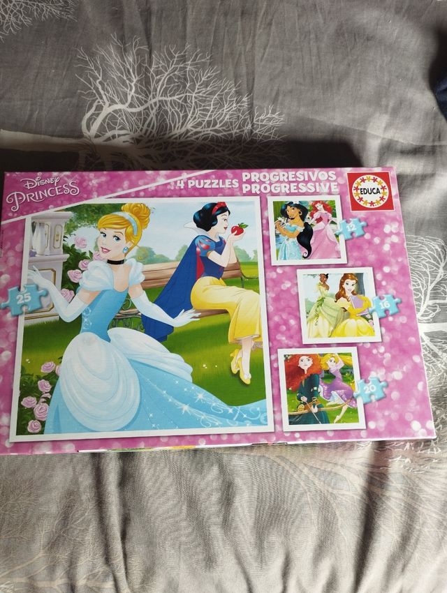 Puzzle principessa ragazza 