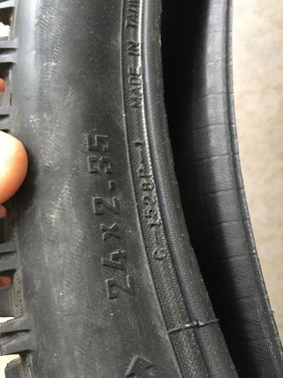 gomma mtb 24 pollici