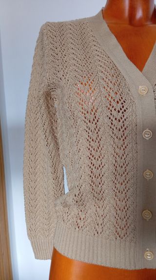 Chaqueta cárdigan vintage. Nueva