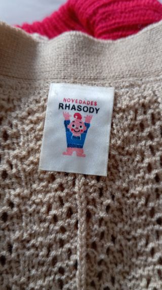 Chaqueta cárdigan vintage. Nueva