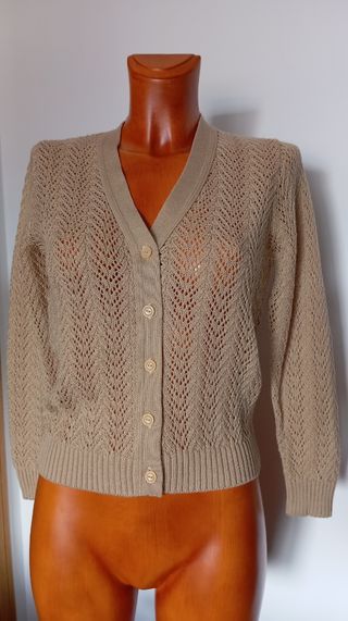 Chaqueta cárdigan vintage. Nueva