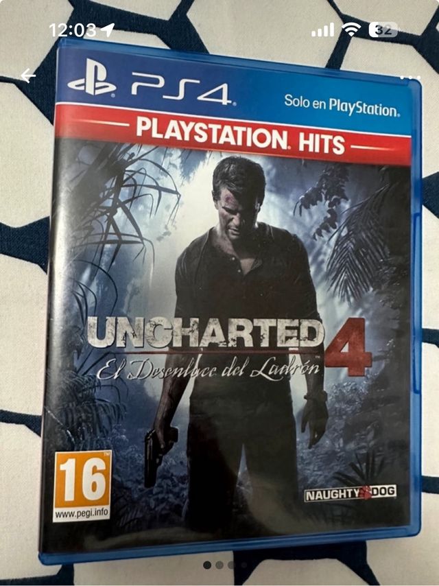 Juego PS4 Uncharted 4 PlayStation