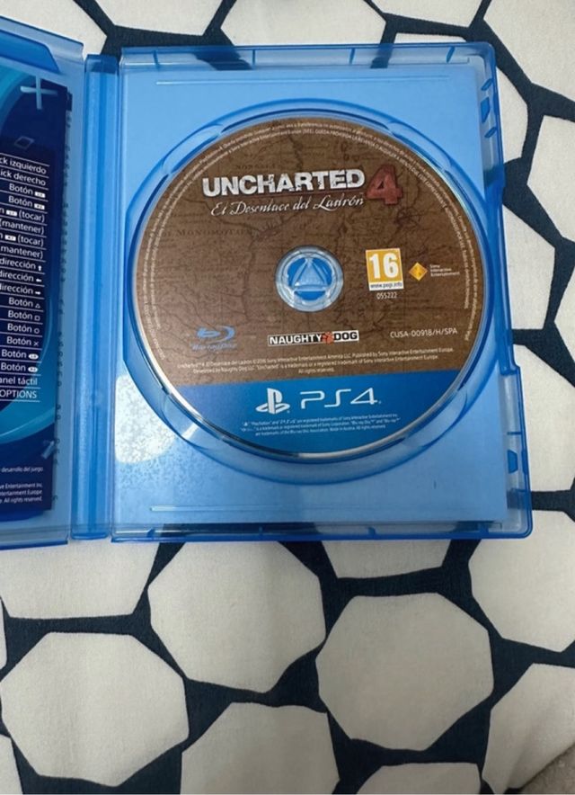 Juego PS4 Uncharted 4 PlayStation