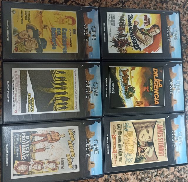 Cintas VHS películas del oeste