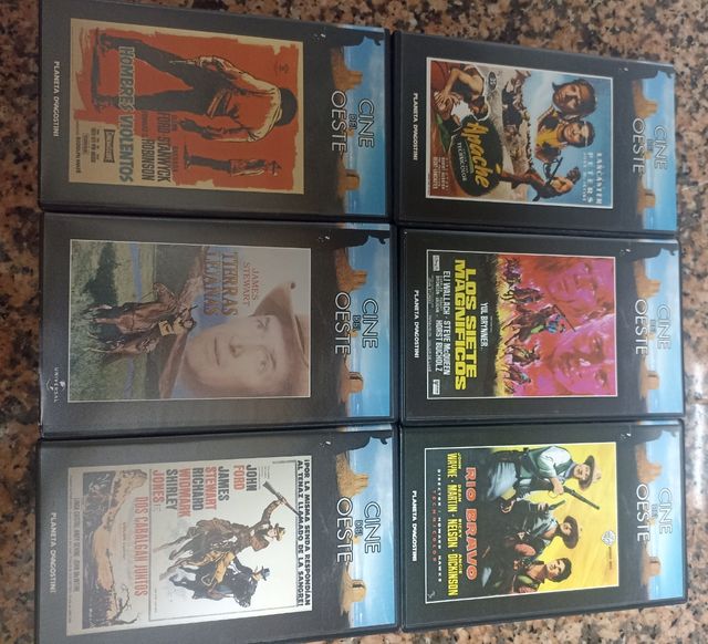 Cintas VHS películas del oeste