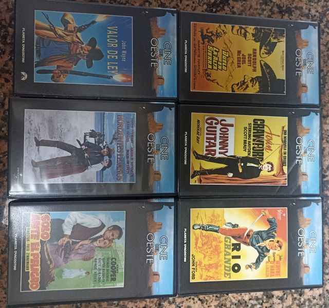 Cintas VHS películas del oeste