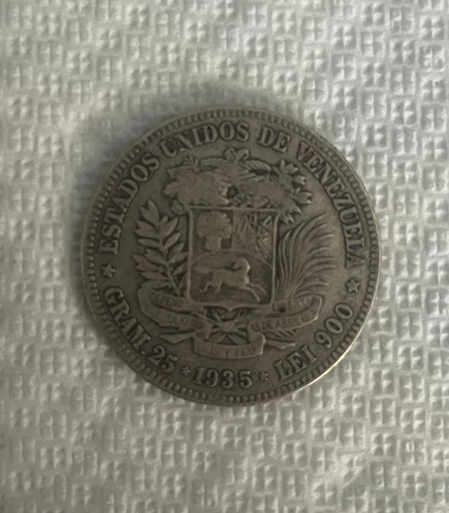 Moneta Venezuela 1935