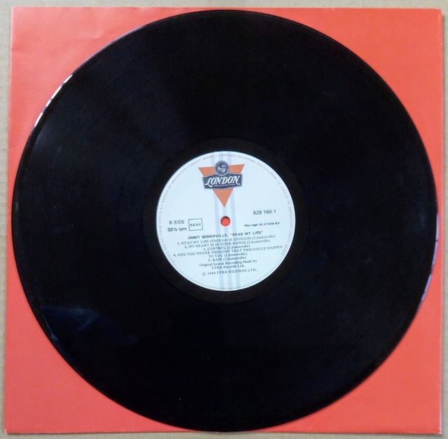 JIMMY SOMERVILLE-, ÁLBUM VINILO".