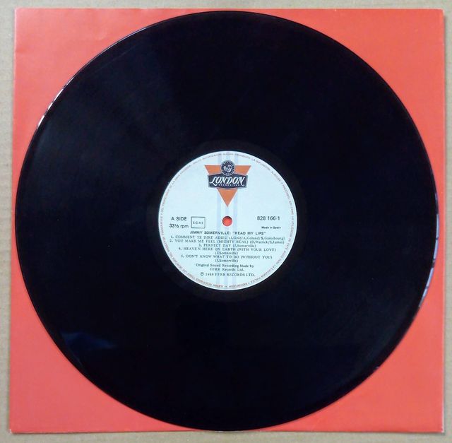 JIMMY SOMERVILLE-, ÁLBUM VINILO".