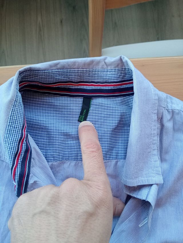 Camicia da uomo Benetton