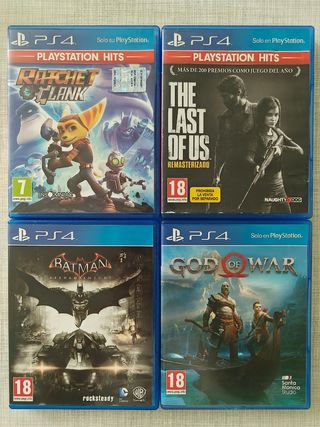 PS4 Pack Juegos