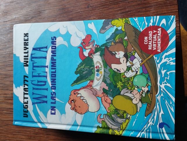 LIBRO WIGETTA EN LAS DINOLIMPIADAS