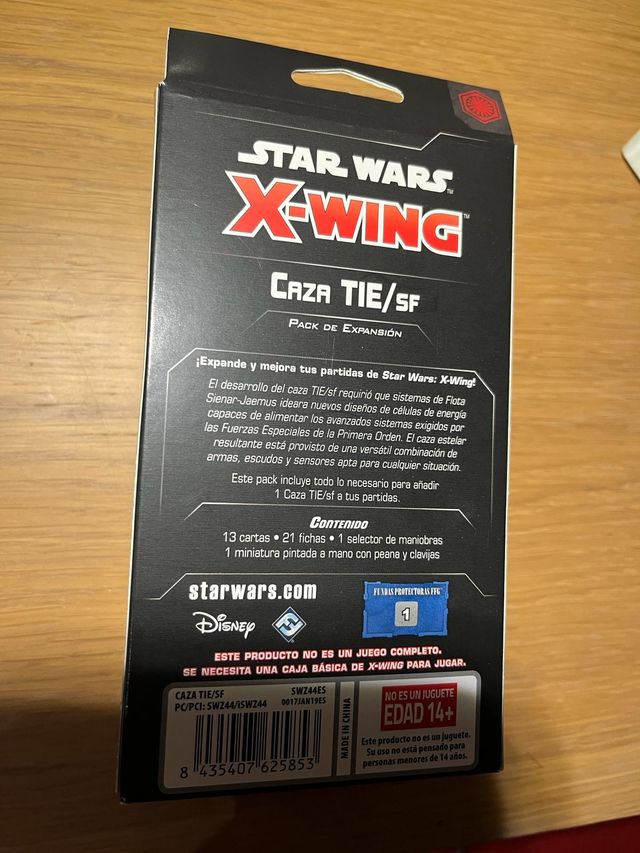 STAR WARS X-WING 2.0: CAZA TIE/SF