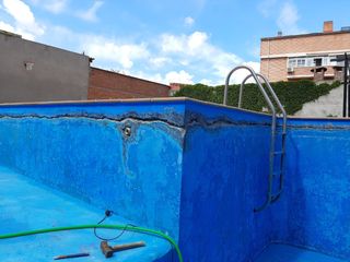 Picina pintura reparación fisuras