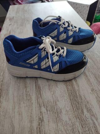 Botines con ruedas 