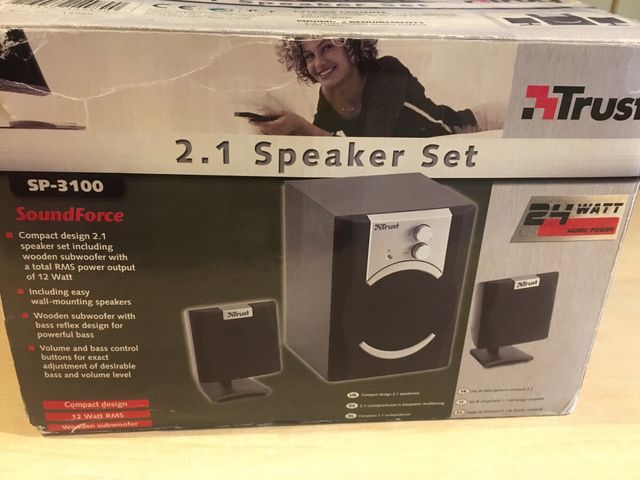 Set di altoparlanti marca TRUST