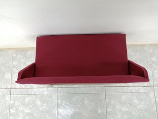 Baúl juguetero mimbre con asiento y respaldo