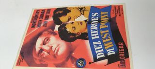 Antiguo programa diez héroes 1948