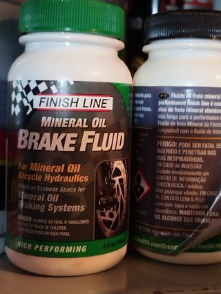 Aceite mineral freno