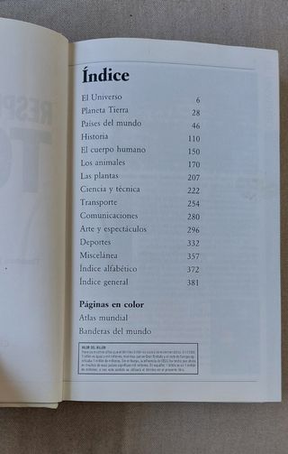Libro Respuestas para todo