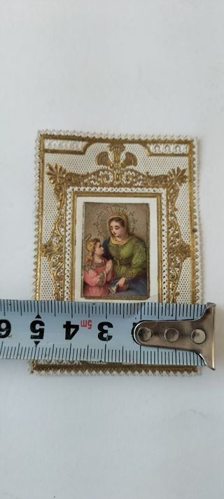Parche antiguo religioso 