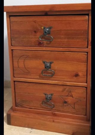 CÓMODA MADERA 5 CAJONES. MUCHA CAPACIDAD 