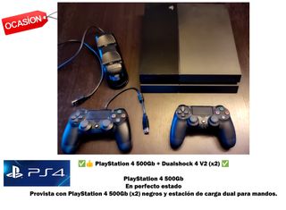 PACK PS4 500GB COMPLETO + 2 MANDOS