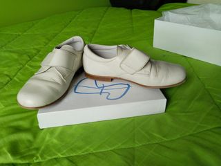 Zapatos blancos niño 31