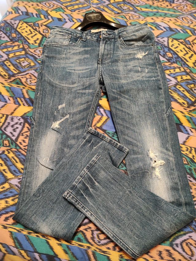 Pantalón Zara Denim Collection, Skinny Fit