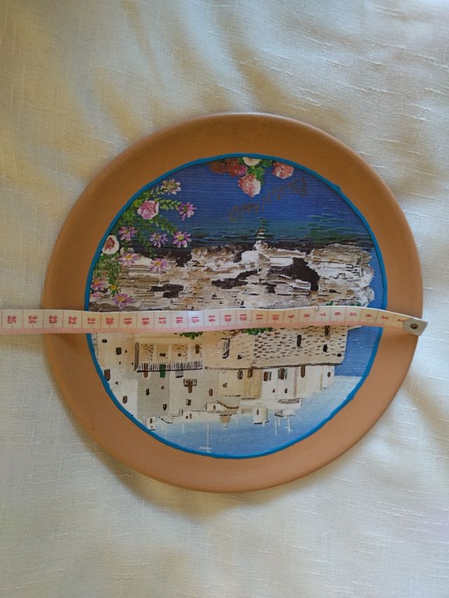 Piatto ricordo di Polignano