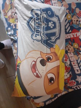 Funda de edredon de paw patrón