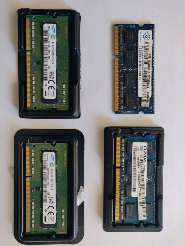 Memoria RAM DDR3 portátil